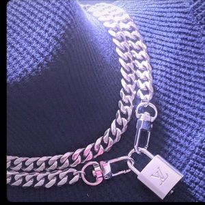 ISO Louis Vuitton Lock Necklace